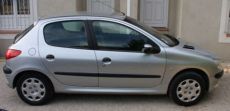 Peugeot 206 de 2008 - 17000 Km - Rabat